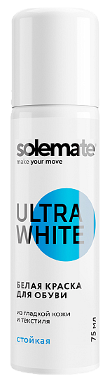 Краска для обуви Solemate Белая 75мл - Фото 1 большая