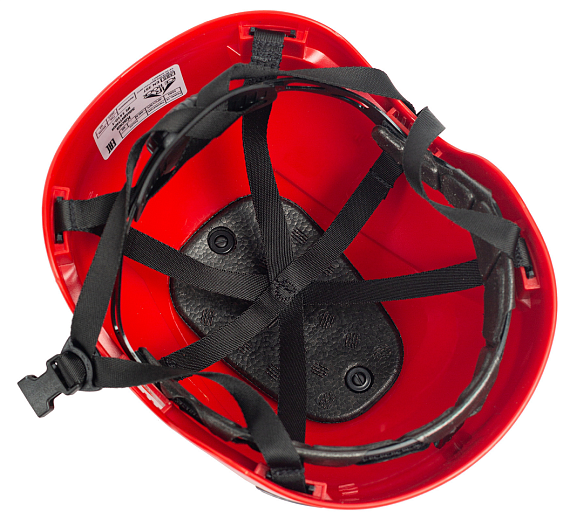 Каска Vertical защитная Красная - Фото 3 большая