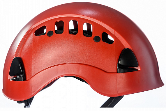 Каска Vertical с вентиляционными отверстиями Красная - Фото 2 большая