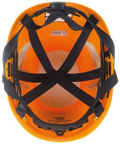 Каска C.A.M.P. Ares Air Pro Orange - Фото 2 большая