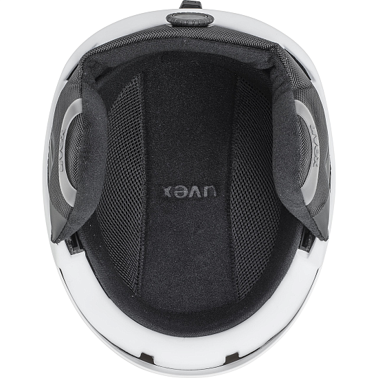 Горнолыжный шлем Uvex Ultra White/Black Matt - Фото 5 большая