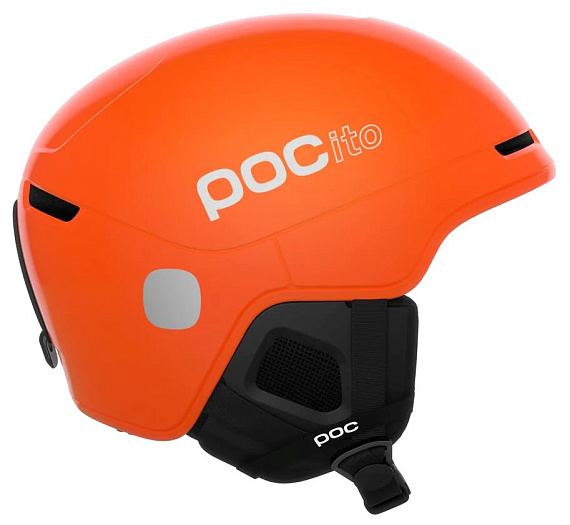 Горнолыжный шлем детский POC POCito Obex MIPS Fluorescent Orange - Фото 3 большая