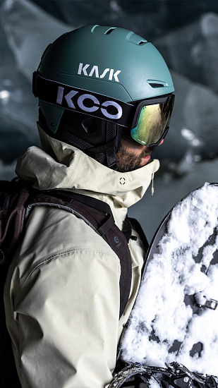 Горнолыжный шлем Kask Titano Deep Sea - Фото 4 большая