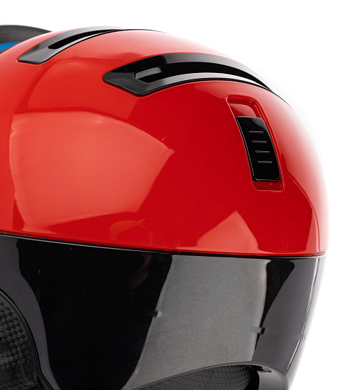 Горнолыжный шлем Kask Montecarlo Visor Red - Фото 4 большая