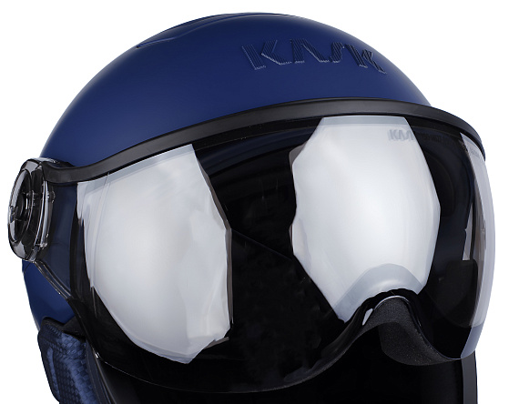 Горнолыжный шлем Kask Shadow Visor Navy - Фото 4 большая