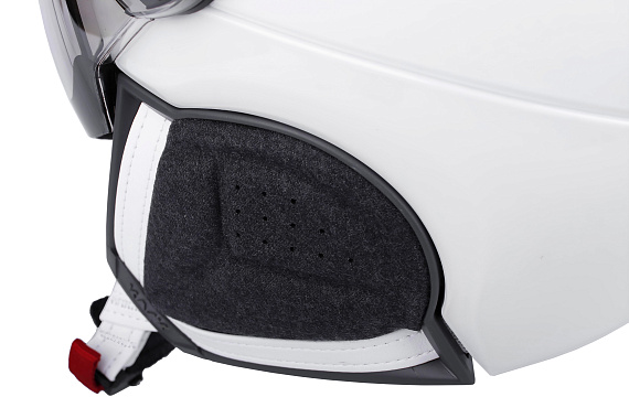 Горнолыжный шлем Kask Chrome Visor White/Pink Gold - Фото 5 большая