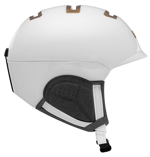 Горнолыжный шлем Kask Chrome White/Pink Gold - Фото 1 большая