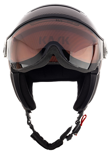 Горнолыжный шлем Kask Elite Visor Carbon/Black - Фото 2 большая