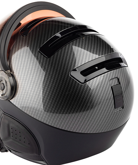 Горнолыжный шлем Kask Elite Visor Carbon/Black - Фото 4 большая