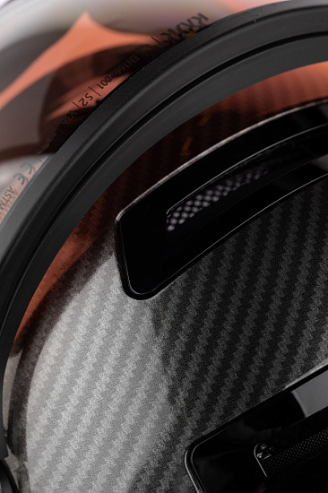 Горнолыжный шлем Kask Elite Visor Carbon/Black - Фото 6 большая