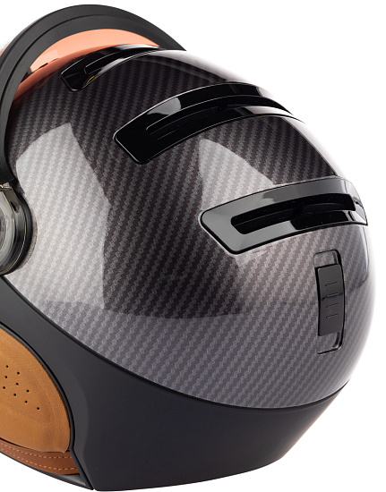 Горнолыжный шлем Kask Elite Visor Carbon/Brown - Фото 4 большая