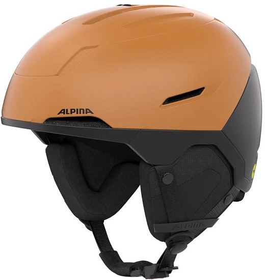 Горнолыжный шлем Alpina Versatile Mips Burro Brown - Фото 1 большая