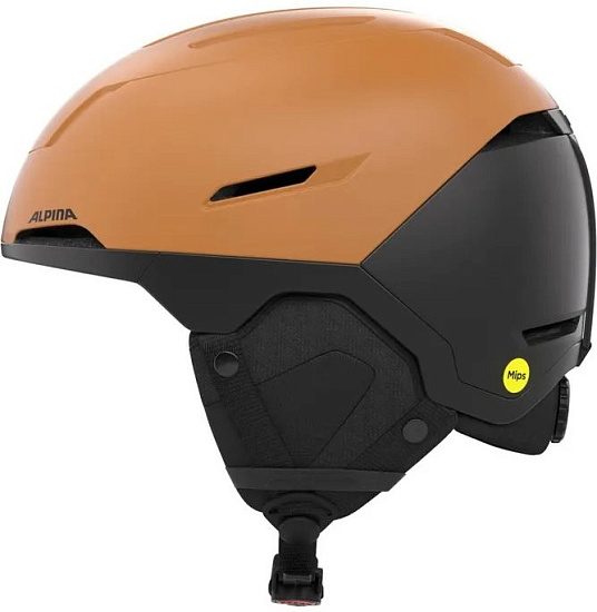 Горнолыжный шлем Alpina Versatile Mips Burro Brown - Фото 4 большая