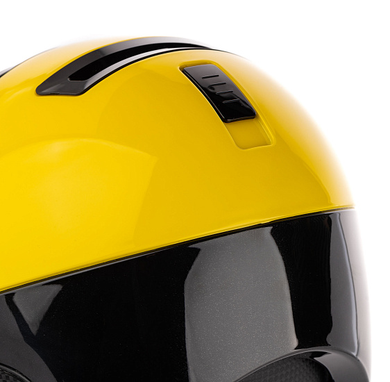 Горнолыжный шлем Kask Montecarlo Visor Yellow - Фото 4 большая