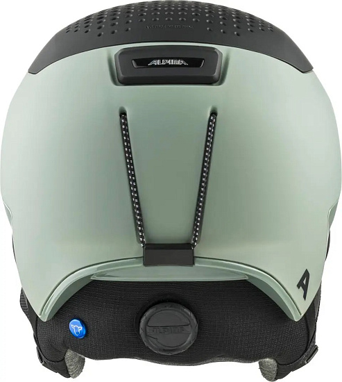 Горнолыжный шлем Alpina Gems Willow Green/Black Matt - Фото 3 большая