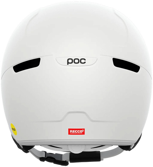 Горнолыжный шлем POC Obex Visor Hydrogen White Matt - Фото 4 большая