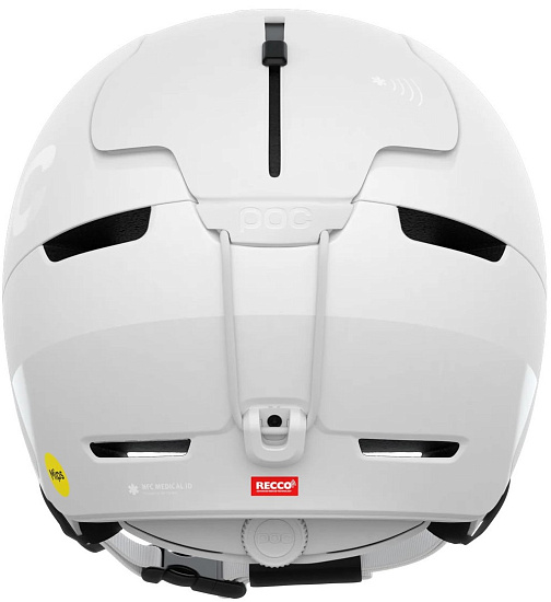 Горнолыжный шлем POC Obex Bc Mips Hydrogen White Matt - Фото 4 большая