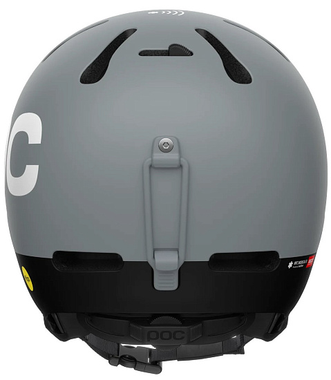 Горнолыжный шлем POC Fornix Bc Granite Grey Matt - Фото 4 большая