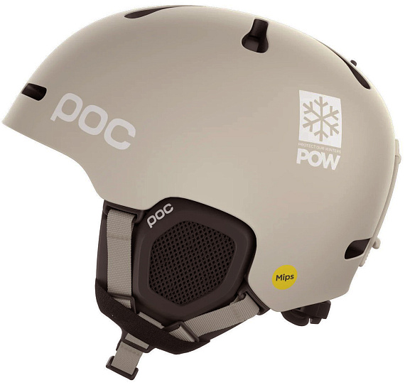 Горнолыжный шлем POC Fornix Mips Pow Jj Mineral Grey Matt - Фото 1 большая