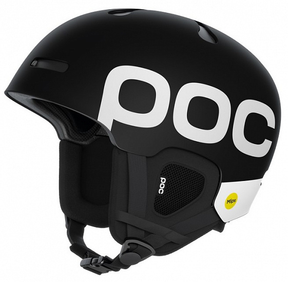 Горнолыжный шлем POC Auric Cut BC MIPS Uranium Black Matt - Фото 1 большая