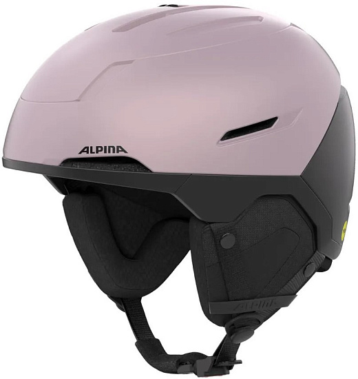 Горнолыжный шлем Alpina Versatile Mips Smoke Rose Matt - Фото 1 большая