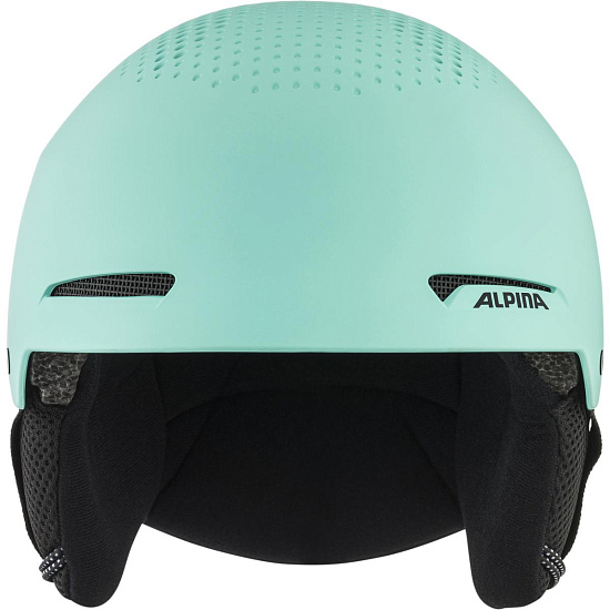Горнолыжный шлем детский Alpina Zupo Turquoise Matt - Фото 2 большая