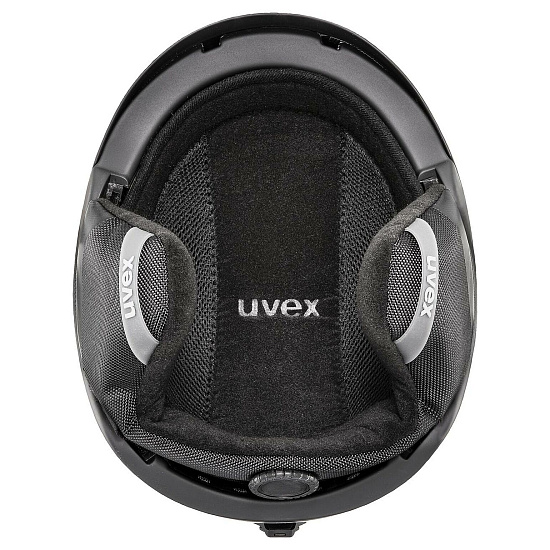 Горнолыжный шлем Uvex Ultra Mips Black Matt - Фото 7 большая