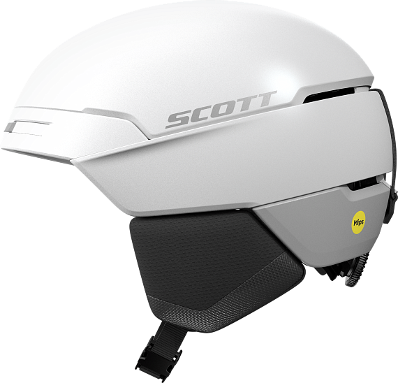 Горнолыжный шлем Scott Flow Mips White - Фото 2 большая