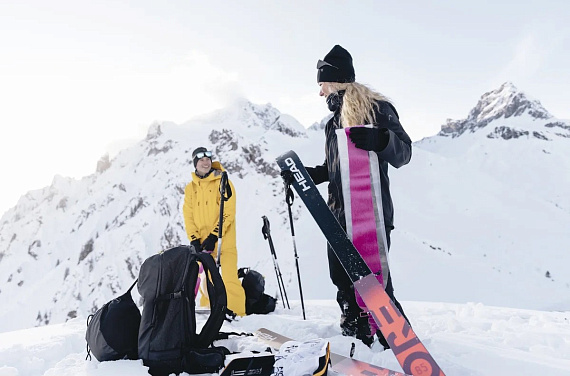 Горнолыжные палки Head Crux Aluminium Anthracite - Фото 3 большая