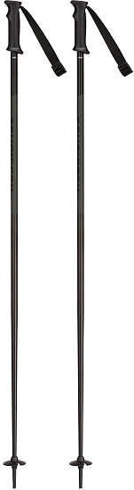 Горнолыжные палки Rossignol Tactic Black/Military Green - Фото 1 большая