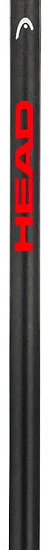 Горнолыжные палки Head Frontside 18mm Carbon Black/Red - Фото 2 большая