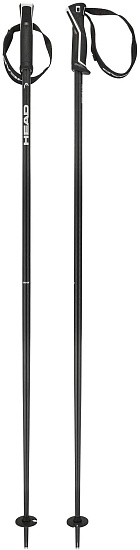 Горнолыжные палки Head Frontside 18mm Carbon Black/Grey - Фото 1 большая