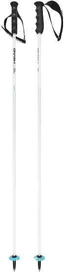 Горнолыжные палки Head World Cup Carbon 12,3 mm/Carbon White/Black/Speed Blue - Фото 1 большая
