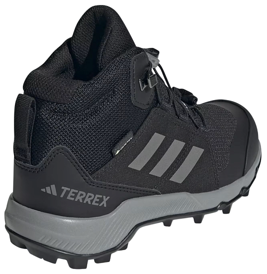 Кроссовки детские Adidas Terrex Mid Gtx Cblack/Grethr/Cblack - Фото 4 большая