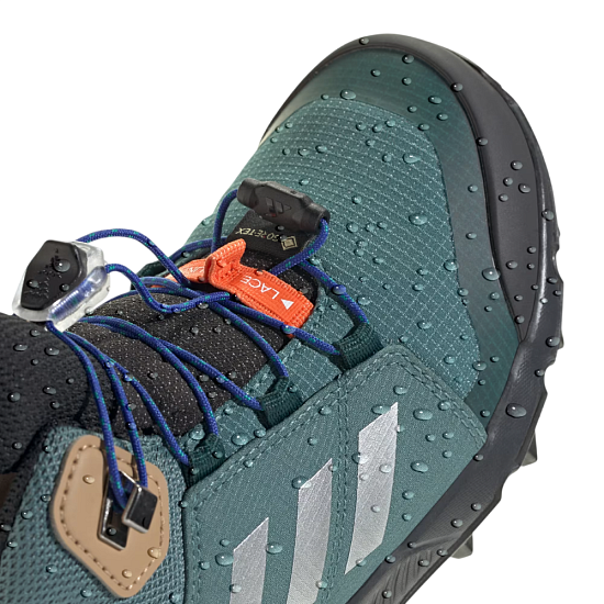 Кроссовки детские Adidas Terrex Mid Gtx Pretea/Silvmt/Selubl - Фото 2 большая