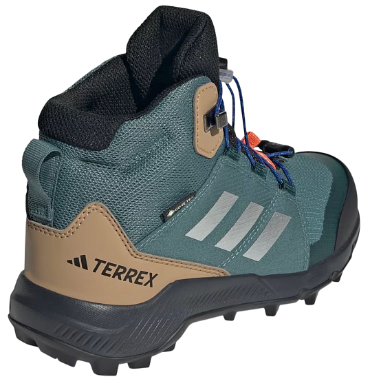 Кроссовки детские Adidas Terrex Mid Gtx Pretea/Silvmt/Selubl - Фото 4 большая
