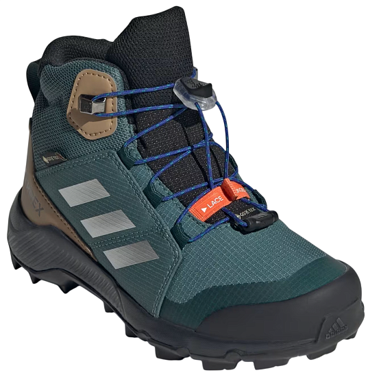 Кроссовки детские Adidas Terrex Mid Gtx Pretea/Silvmt/Selubl - Фото 5 большая