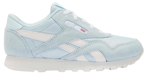 Кроссовки детские Reebok Cl Nylon Голубой/Белый - Фото 1 большая