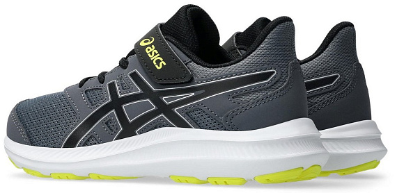 Кроссовки детские ASICS Jolt 4 PS Carrier Grey/Black - Фото 6 большая