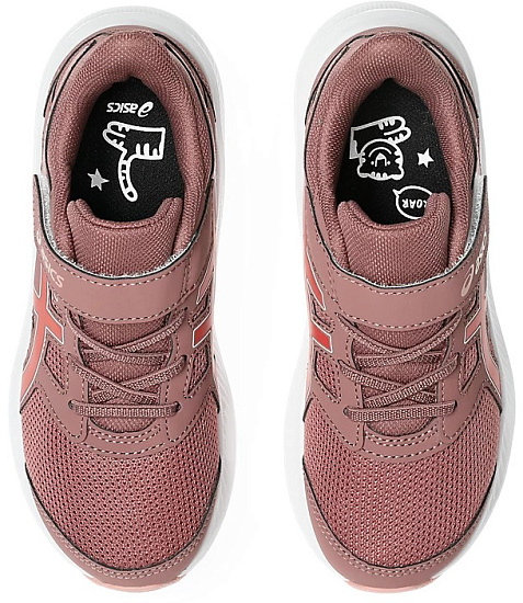 Кроссовки детские ASICS Jolt 4 PS Rubble Red/Dark Pink Clay - Фото 3 большая