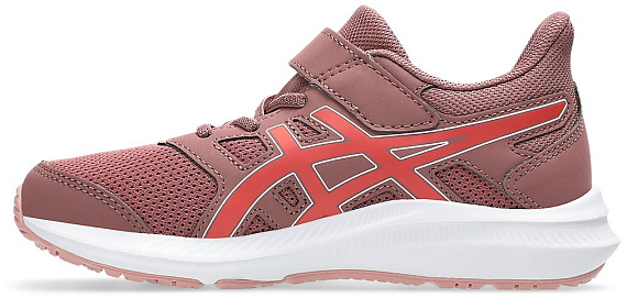 Кроссовки детские ASICS Jolt 4 PS Rubble Red/Dark Pink Clay - Фото 5 большая