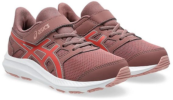 Кроссовки детские ASICS Jolt 4 PS Rubble Red/Dark Pink Clay - Фото 7 большая