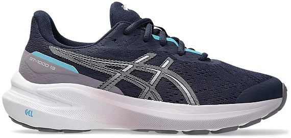 Кроссовки детские ASICS Gt-1000 13 GS Midnight/Dusk Violet - Фото 1 большая