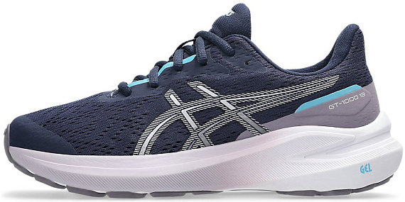 Кроссовки детские ASICS Gt-1000 13 GS Midnight/Dusk Violet - Фото 8 большая