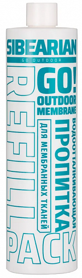 Водоотталкивающая пропитка Sibearian Go! Refill Pack 500мл - Фото 1 большая