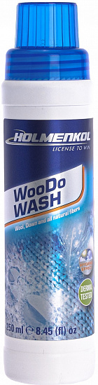 Деликатное средство для стирки одежды Holmenkol WooDoWash 250мл - Фото 1 большая