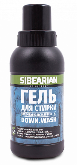 Гель для стирки Sibearian Down Wash 250мл - Фото 1 большая
