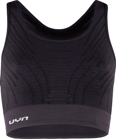 Топ женский UYN Motyon 2.0 Uw Bra High Support Blackboard - Фото 1 большая