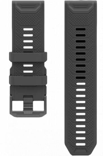 Силиконовый ремешок Coros Vertix 2 Black - Фото 1 большая