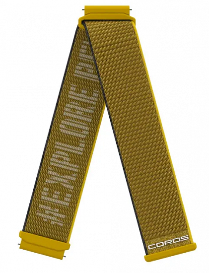 Нейлоновый ремешок Coros Wapx2-Wb-N Yellow - Фото 1 большая